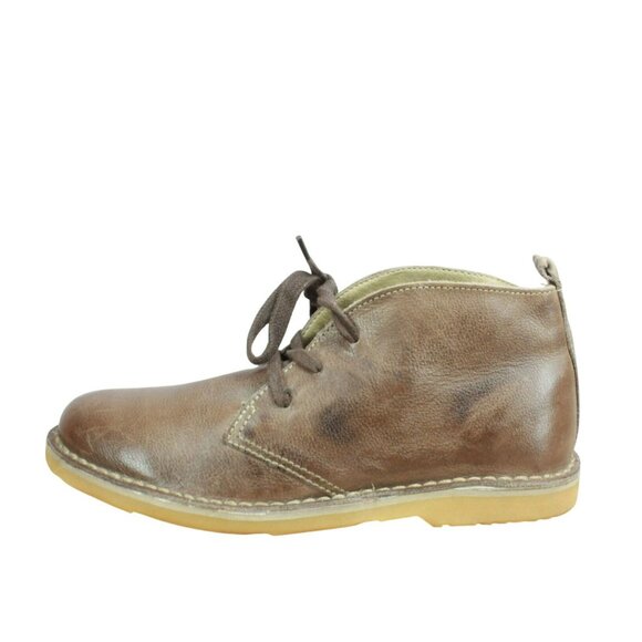 LL Bean Stonington Brown Leather Lace Up Chukka Ankle Desert Boots Size 7.5 M - Picture 1 of 9